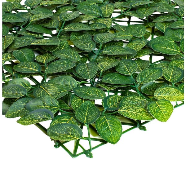 Vigoro 2 in. Green Artificial Chestnut 20 in. x 20 in. Privacy