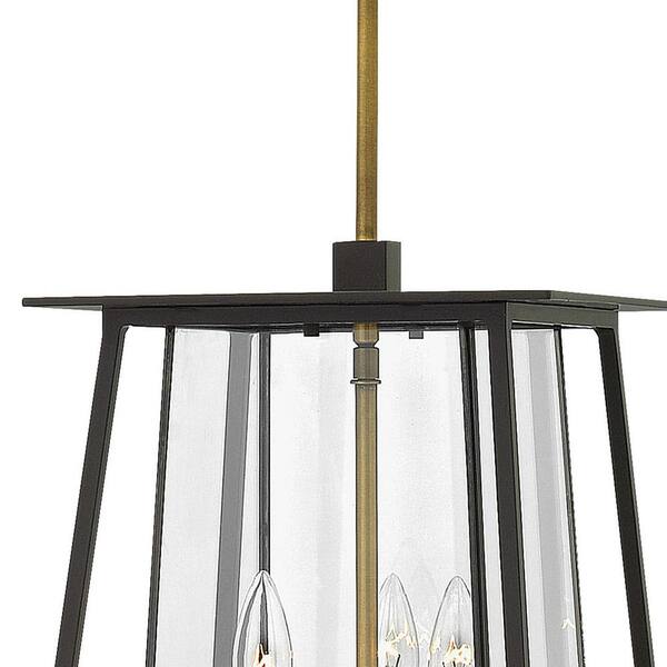 HINKLEY - Walker 3-Light Buckeye Bronze Outdoor Pendant Light