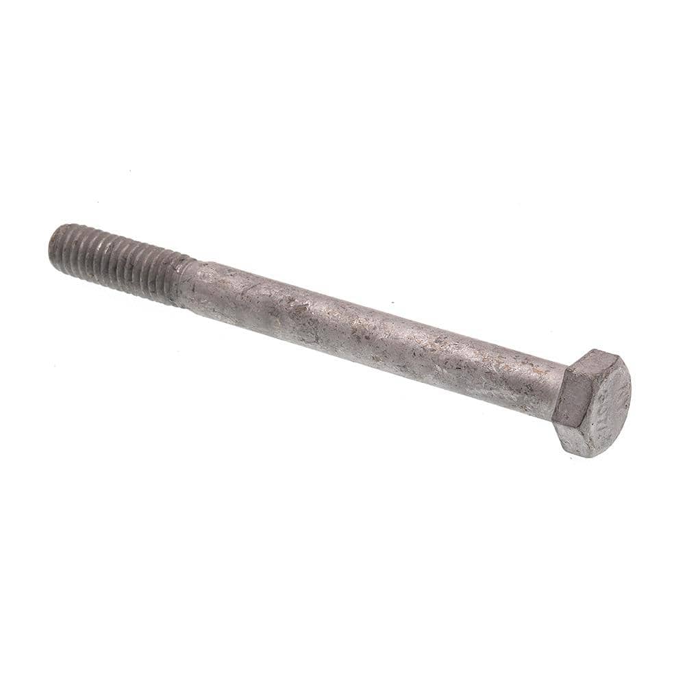Prime-Line 5/16 in.-18 x 3-1/2 in. A307 Grade A Hot Dip Galvanized Steel  Hex Bolts (15-Pack) 9059296 The Home Depot