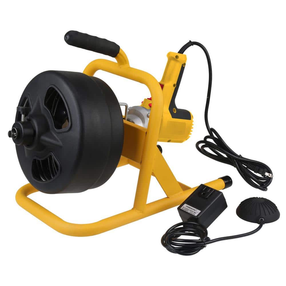 Electric Drain Cleaner Auger Pipe Cleaning Machine - CHRYSO Woodworking  Machinery