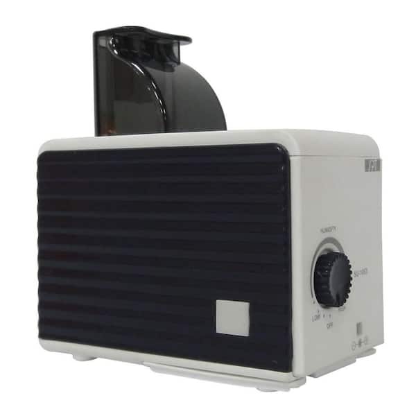 Ultrasonic Cool Mist Personal Humidifier - Black and White