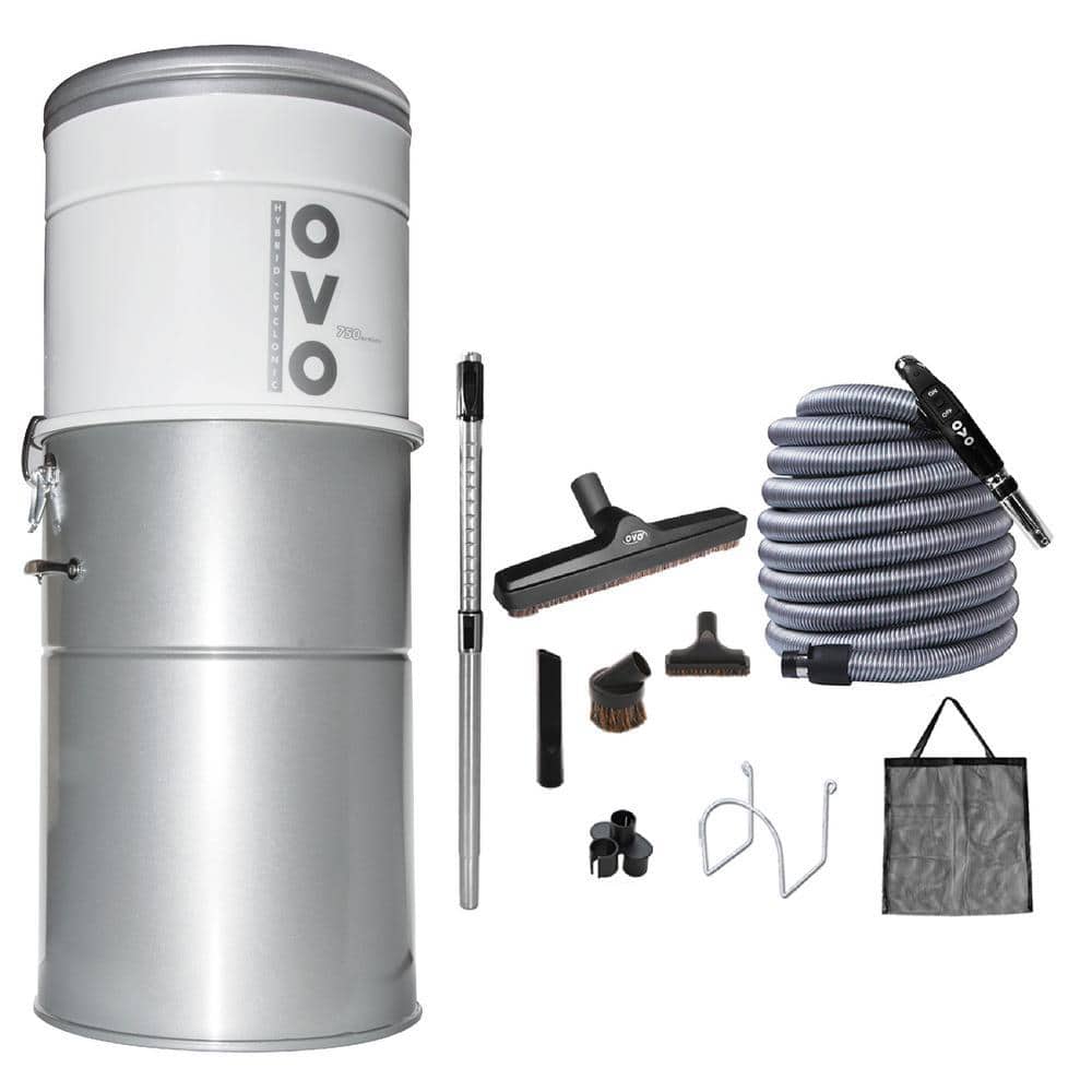 Heavy-Duty Bagless and Bagged Corded Washable Filter Multisurface Central Vacuum 30 ft. Deluxe Kit Included price history on PriceWatchPro