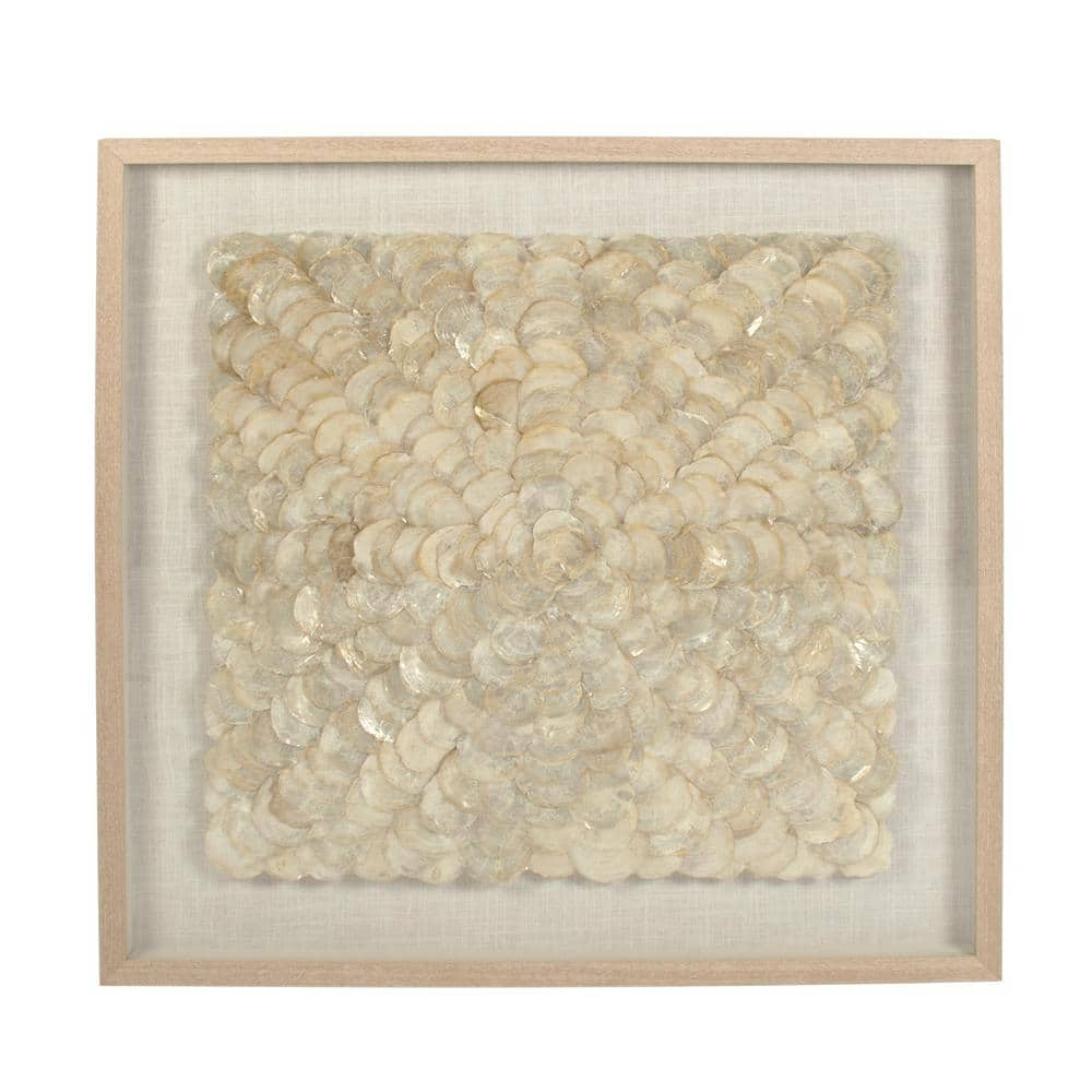 Zentique Abstract Shell Wall Art ZEN36702A - The Home Depot