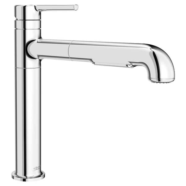 American Standard Studio S Single-Handle Pull-Out Sprayer Kitchen Faucet with Dual Spray in Polished Chrome