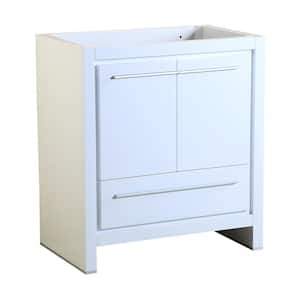 Allier 30 in. Modern Bathroom Vanity Cabinet in White
