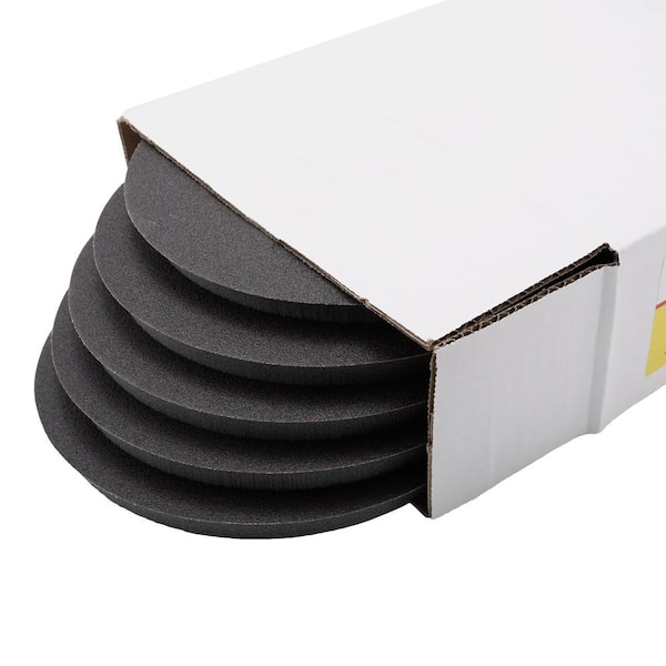 120-Grit Adhesive-Backed 9-Inch Disc Sandpaper (10-Pack)