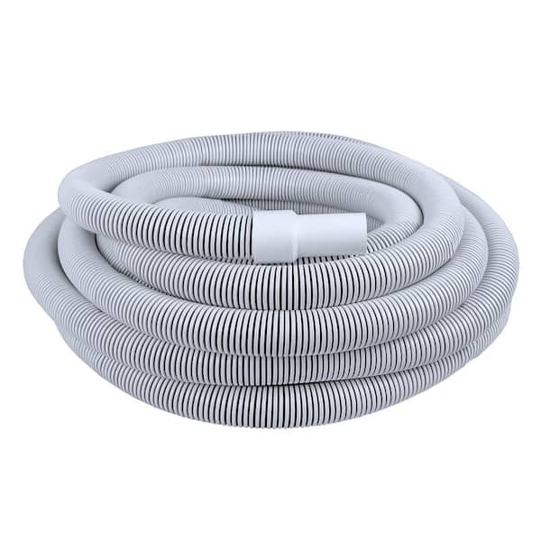 Poolmaster Commercial In-Ground Swimming Pool Vacuum Hose with Swivel Cuff, 1 1/2-Inch x 50-Foot