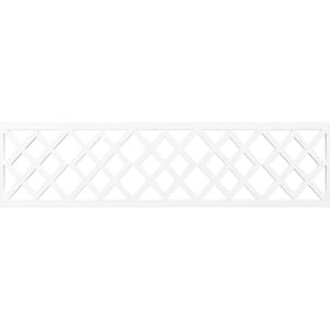 Hadley Fretwork 0.375 in. D x 47 in. W x 12 in. L PVC Panel Moulding