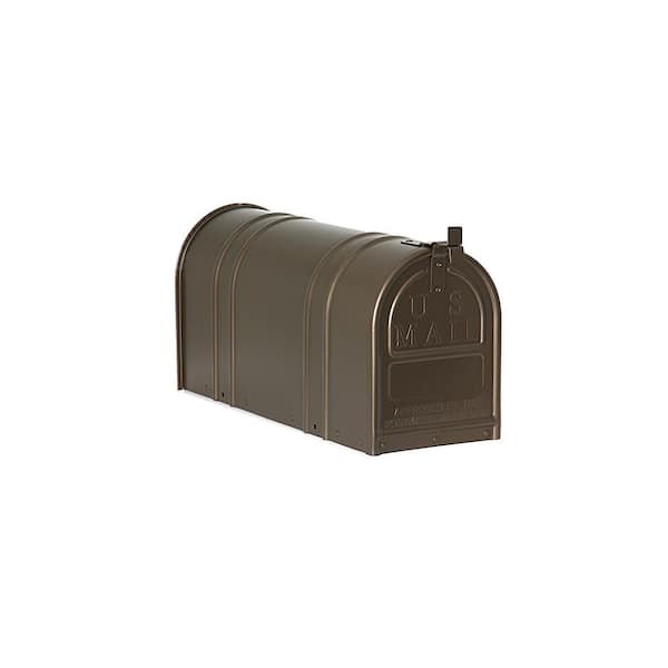 Carlton Post-Mount T2 Mailbox, Bronze Carlton Post-Mount T2 Mailbox, Bronze