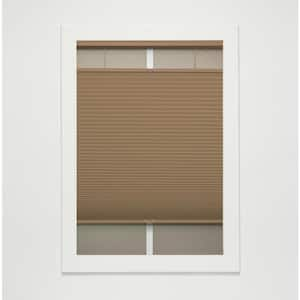 Latte Cordless Top-Down Bottom-Up Blackout Polyester Cellular Shades - 34.5 in. W x 60 in. L