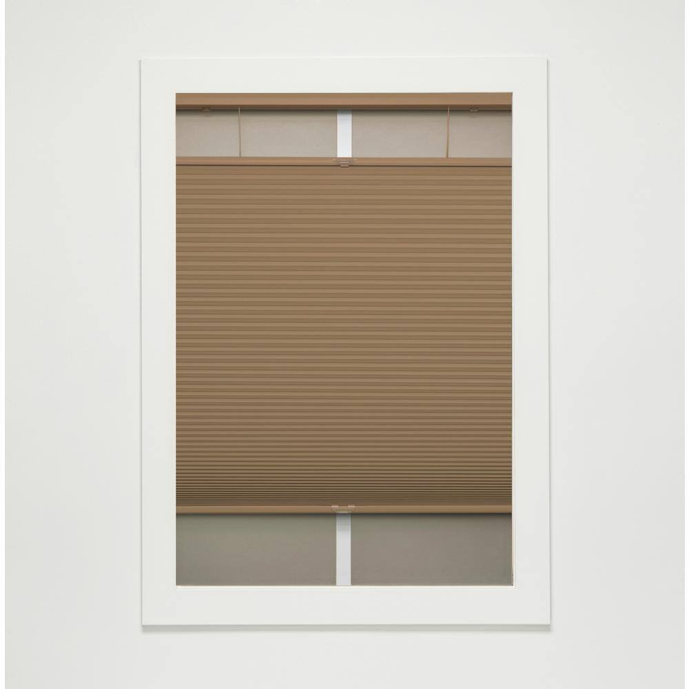 Cut-to-Width Latte Cordless Top-Down Bottom-Up Blackout Eco Polyester Cellular Shade 63.5 in. W x 72 in. L price history on PriceWatchPro
