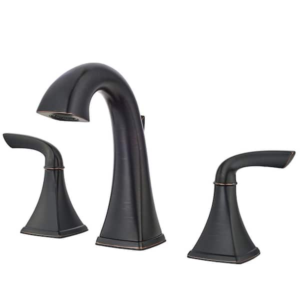 Pfister Bronson 8 in. Widespread 2-Handle Bathroom Faucet in Tuscan Bronze