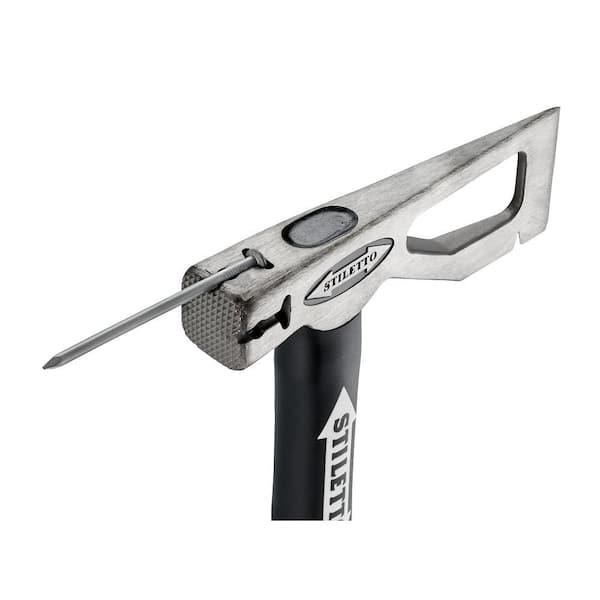 Stiletto 10 oz. Lathe Axe Fiberglass Hammer with 13 in. Handle