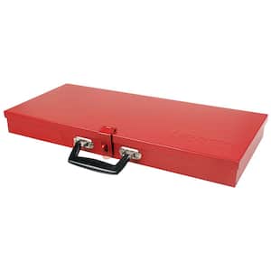 Metal Tool Box for Sets and General Use 328 cu. in. in 3 Storage Capacity
