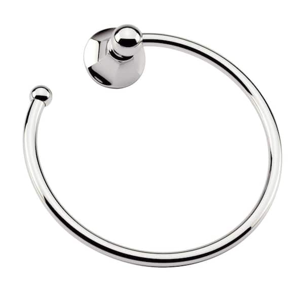 Ginger Empire Towel Ring in Polished Chrome