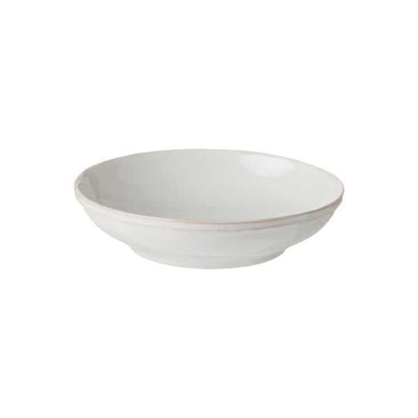 CASAFINA Fontana 32 fl. oz. White Ceramic Stoneware Pasta Bowl (Set of 6)