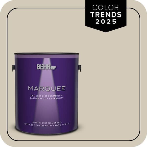 BEHR MARQUEE 1 gal. Designer Collection #DC-010 Even Better Beige Eggshell Enamel Interior Paint & Primer