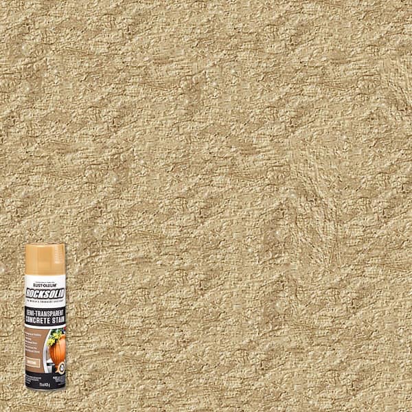 Rust-Oleum RockSolid 15 oz. Water-Based Limestone Concrete Stain Spray (6-Pack)