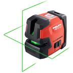 66 ft. PM 2-LG Green Beam Line Laser Level with (2) AA Batteries