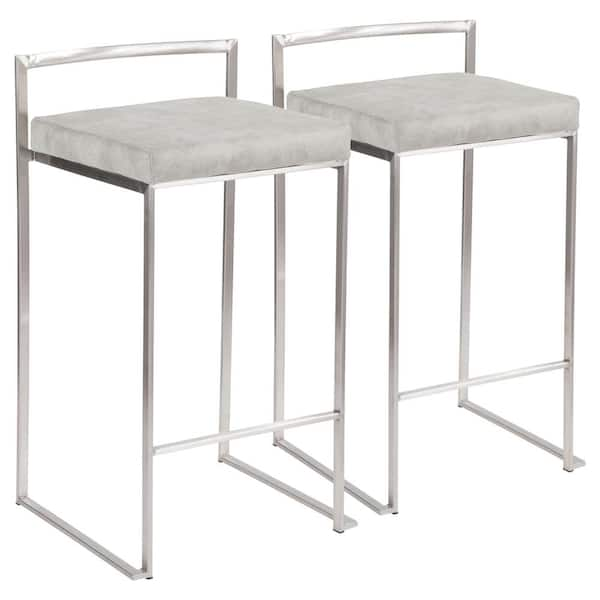 stainless bar stools