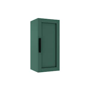 13.8 in. W x 11.8 in. D x 29.5 in. H Bathroom Storage Wall Cabinet in Deep Green