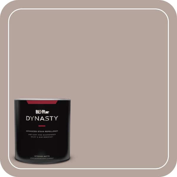 BEHR DYNASTY 1 qt. #BNC-12 Mauvelous Matte Interior Stain-Blocking Paint and Primer