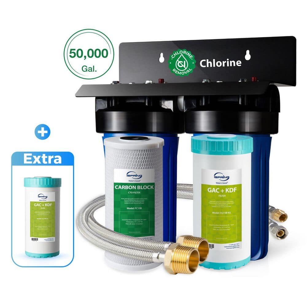50,000 Gal. 7-Layer Under Sink Water Filter,Directly Connected to Kitchen Faucet,Extra GAC & KDF Filter price history on PriceWatchPro