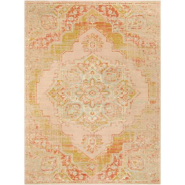 BALTA Aysel Pink 8 ft. x 10 ft. Area Rug