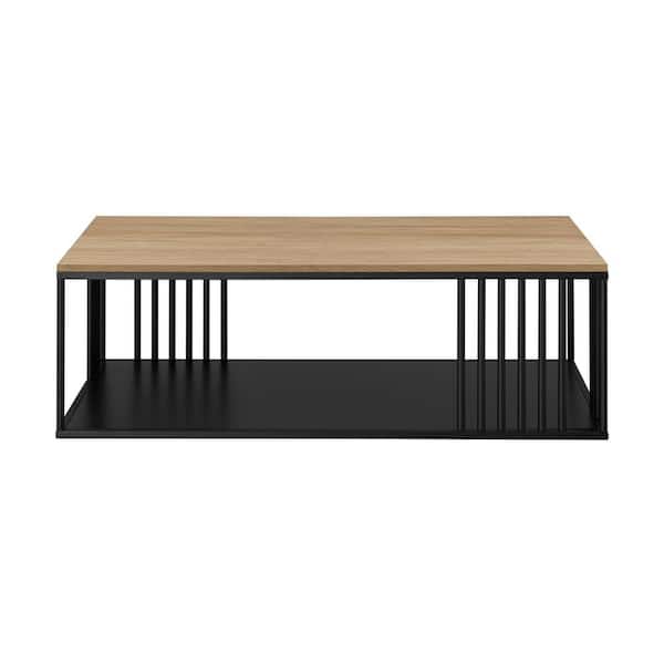 Walker Edison Furniture Company 43 in. Coastal Oak/Black Walker Edison Furniture Company 43 in. Coastal Oak/Black