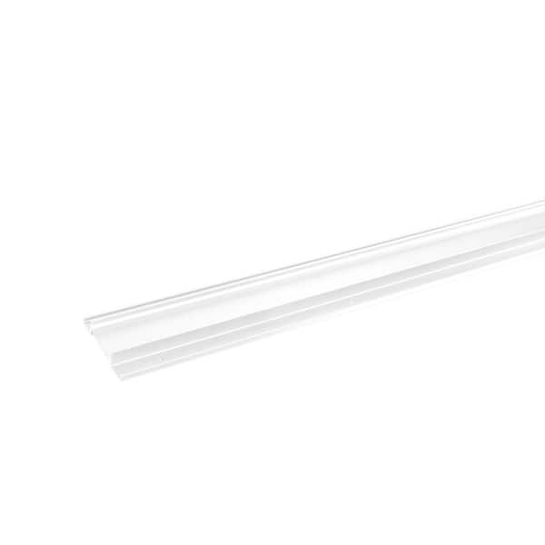 Allure 6 ft. Aluminum Drink Rail in White