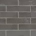 Catalina Driftwood 3 in. x 12 in. x 8 mm Polished Ceramic Subway Wall Tile (10.76 sq.ft./case)