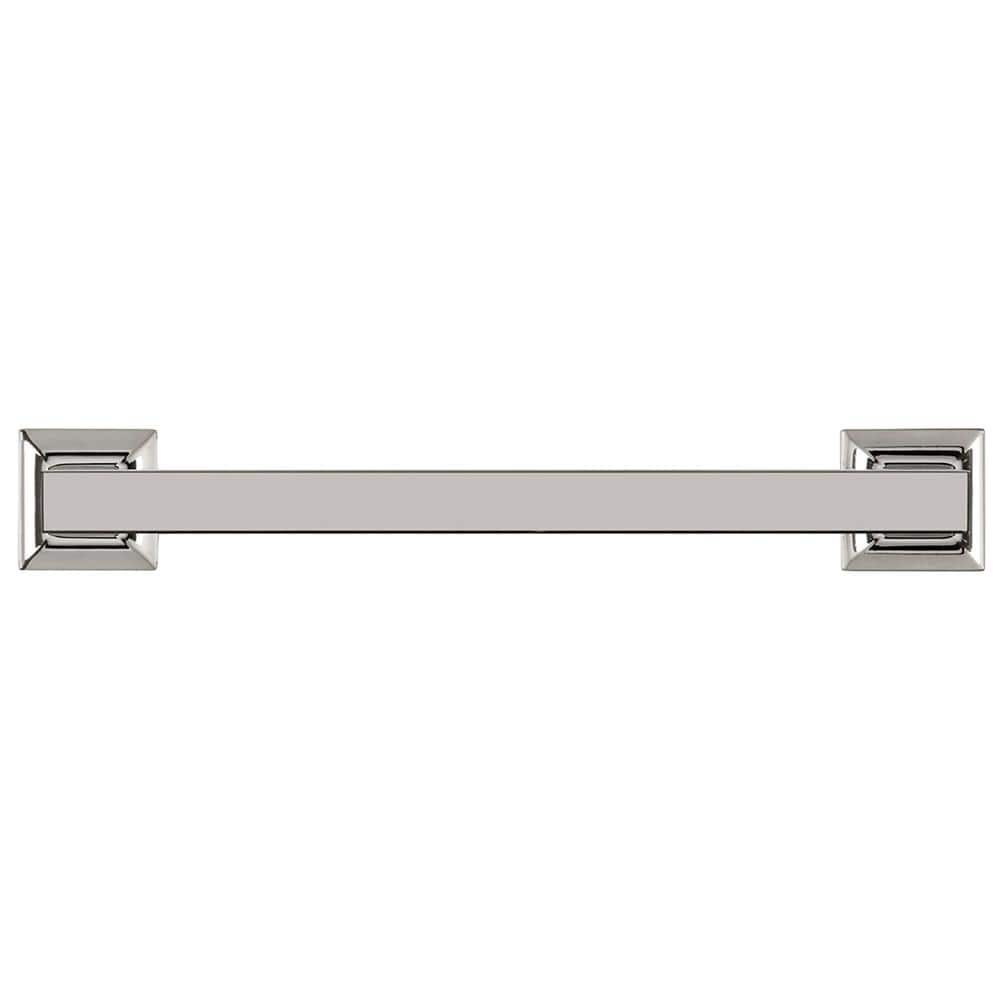 Polished Nickel Modern Appliance Handle with Mounting Hardware