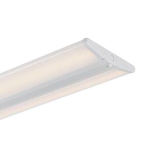 4 ft. High Output Low Profile 11463 Lumens Integrated LED White Wraparound Light 4000K