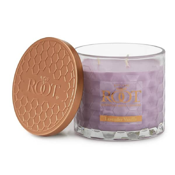 aromatherapy lavender vanilla candle