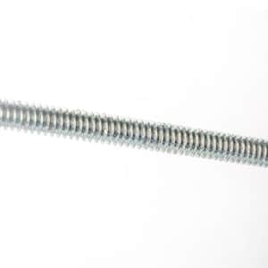 1/4 in. x 2 ft. Galvanized Threaded Electrical Support Rod (Strut Fitting)