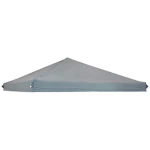 12 ft. x 12 ft. Standard Pop-Up Canopy Shade in Gray