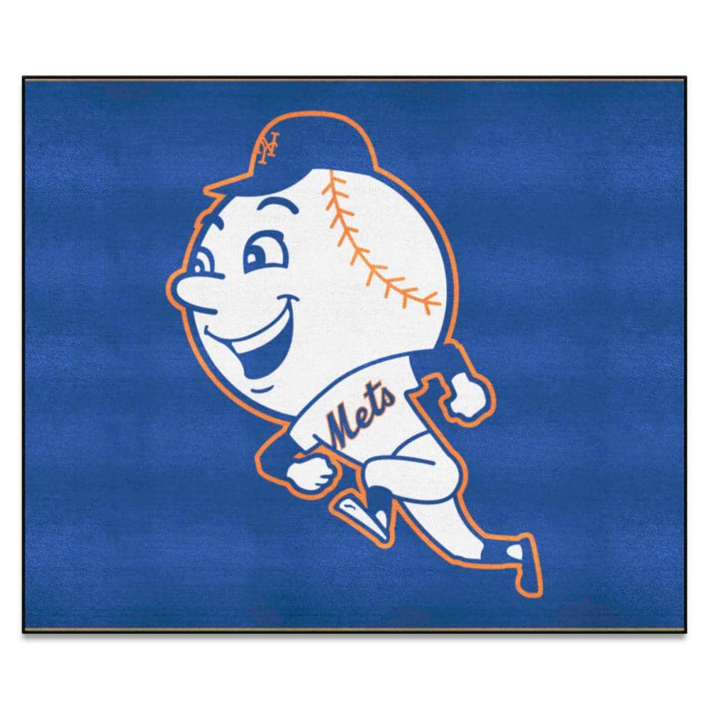 FANMATS New York Mets Tailgater Rug 5ft. x 6ft. 37276 The Home Depot