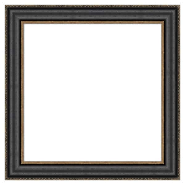 Amanti Art Thomas Black Bronze 30 in. x 30 in. Polystyrene Framed Dry Erase Magnetic Memo Board