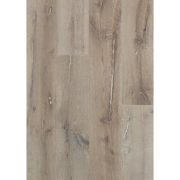 Shaw Boardwalk 7 in. W Gravel Engineered White Oak Water Resistant Hardwood  Flooring (23.58 sq. ft./case) DH40905082
