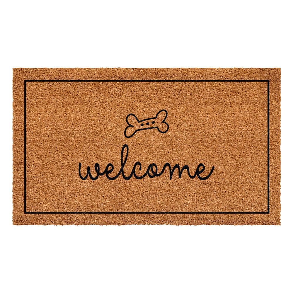 Calloway Mills 24 in. x 36 in. Dog Bone Welcome Doormat 112152436