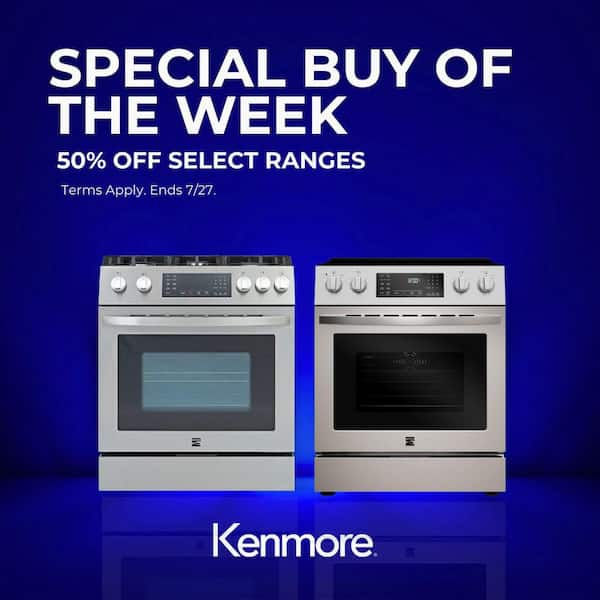 30 in. 4.8 cu. ft. 5 Burners Front-Control Gas Range in Stainless Steel with Air Fry