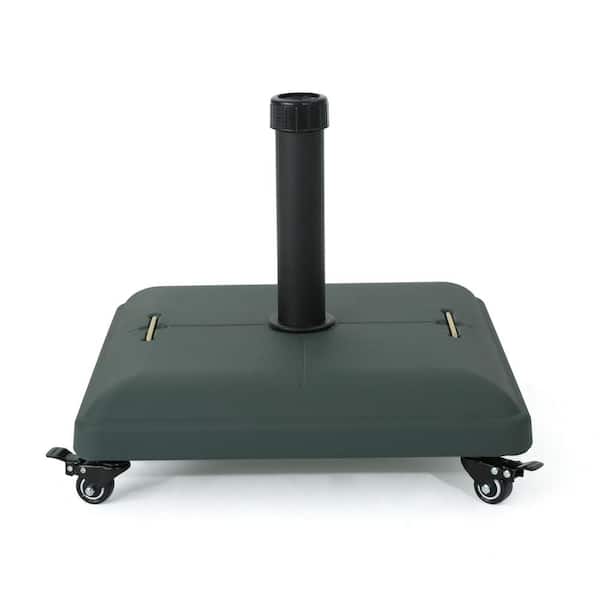 ToolCat 80 lbs. Patio Umbrella Base with Wheels in Green