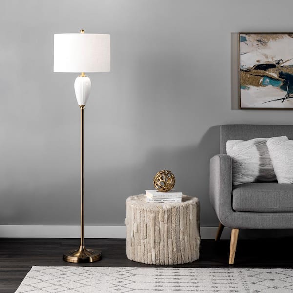 weston adjustable metal floor lamp