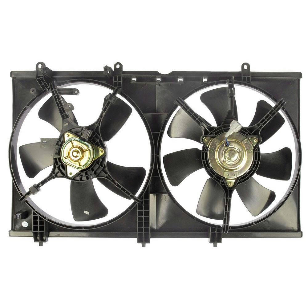 A/C Condenser Cooling Fan Assembly For Mitsubishi Lancer 2.0L L4 2002-2007