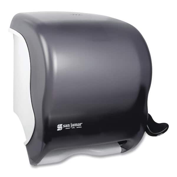 San Jamar T470BKSS Paper Towel Dispenser, Center Pull, Black