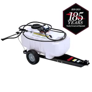 25 Gal. Tow-Behind Lawn and Garden Sprayer for Lawn Tractors and Zero-Turn Mowers