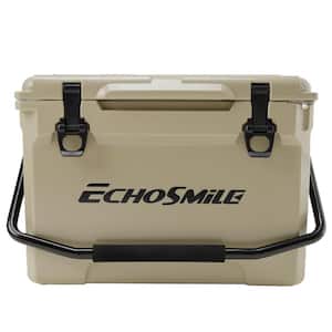 EchoSmile 25 qt. Rotomolded Cooler in Khaki