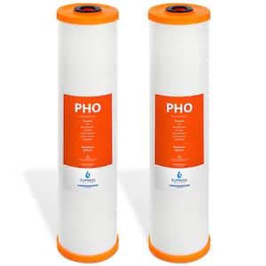 4.5 in. x 20 in. Whole House Anti-Scale Replacement Water Filter Cartridge Polyphosphate (2-Pack)