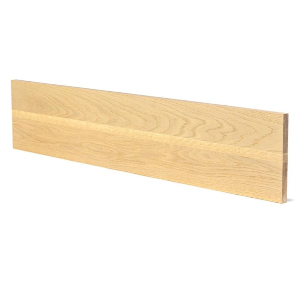 Stairtek 0.75 in. x 7.5 in. x 36 in. Prefinished Shenandoah White Oak Riser