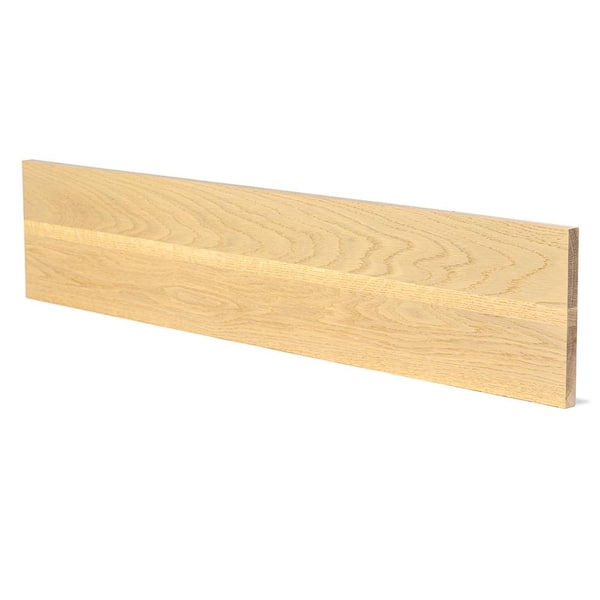 Stairtek 0.75 in. x 7.5 in. x 42 in. Prefinished Shenandoah White Oak ...